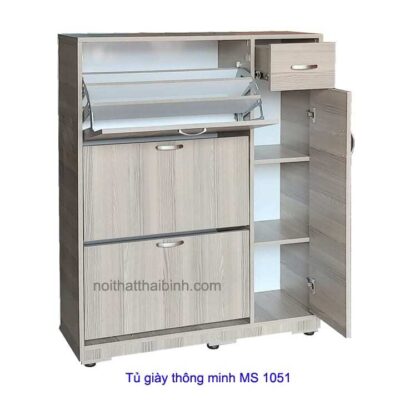 Tủ giày thông minh đẹp MS 1051 Giá bán = 2.700.000đ giảm còn = 2.200.000đ