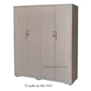 Tủ quần áo 4 cánh MS 1072 Giá bán = 6.500.000 đ
