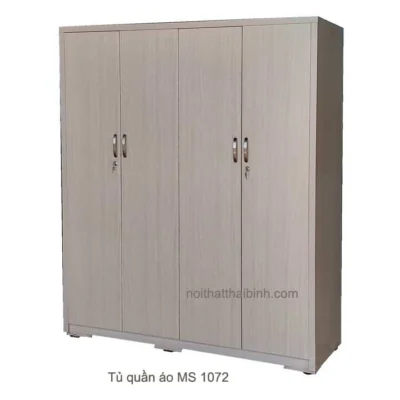 Tủ quần áo 4 cánh MS 1072 Giá bán = 6.500.000 đ