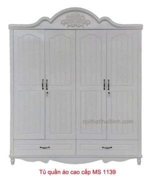Tủ quần áo 4 cánh đẹp MS 1139 Giá bán= 10.000.000đ giảm còn= 9.000.000đ
