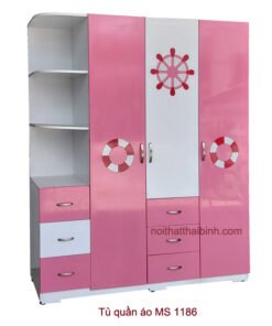 Tủ quần áo đẹp MS 1186 Giá bán = 8.500.000đ giảm còn = 7.500.000đ