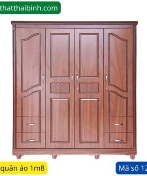 Tủ quần áo 1m8 4 cánh MS 1264