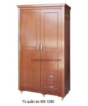 Tủ quần áo 1m giá rẻ MS 1280 Giá bán = 5.500.000đ giảm còn = 4.500.000đ