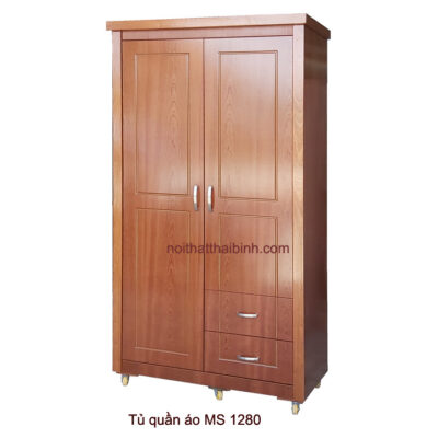 Tủ quần áo 1m giá rẻ MS 1280 Giá bán = 5.500.000đ giảm còn = 4.500.000đ