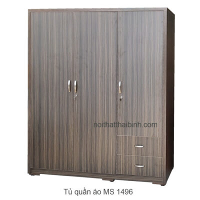 Tủ quần áo phòng ngủ hiện đại MS 1496 Giá bán= 7,000,000đ giảm còn= 6,000,000đ