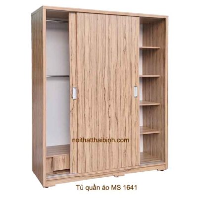 Tủ áo cánh lùa MS 1641 Giá bán= 8,000,000đ giảm còn= 7,000,000đ