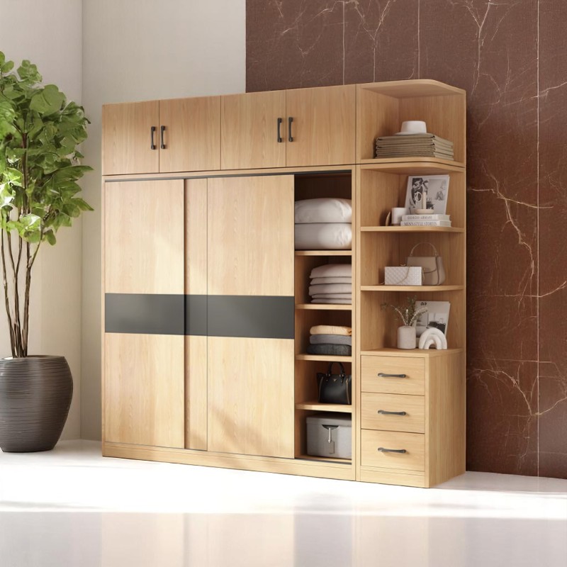 Tủ quần áo 2 cánh 1m2