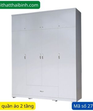 Tủ quần áo 2 tầng MS 2706