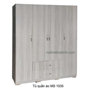 Tủ quần áo rộng 2 mét MS 1035 Giá bán = 8.500.000 đ