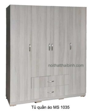 Tủ quần áo rộng 2 mét MS 1035 Giá bán = 8.500.000 đ