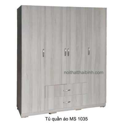 Tủ quần áo rộng 2 mét MS 1035 Giá bán = 8.500.000 đ