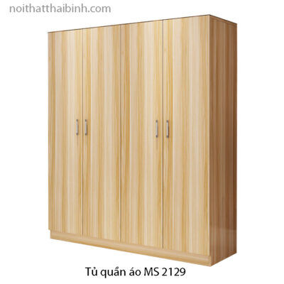 Tủ quần áo melamine 1m8 MS 2129