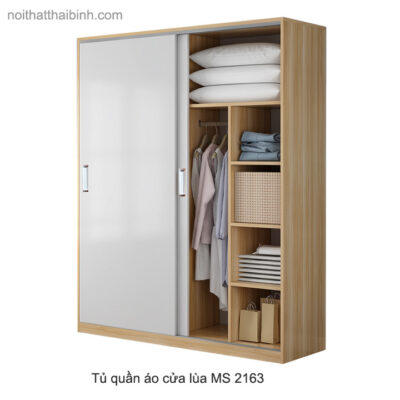 Tủ quần áo cửa lùa hiện đại MS 2163