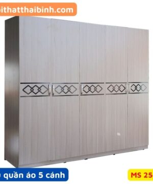 Tủ quần áo 5 cánh 2m4 MS 2543
