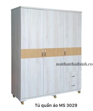 Tủ quần áo 3 cánh 1m6 MS 3029