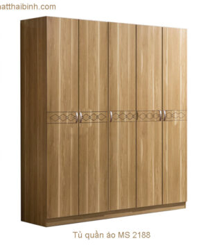 Tủ quần áo 5 cánh đẹp MS 2188