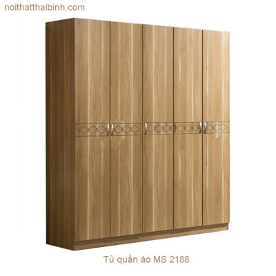Tủ quần áo 5 cánh đẹp MS 2188
