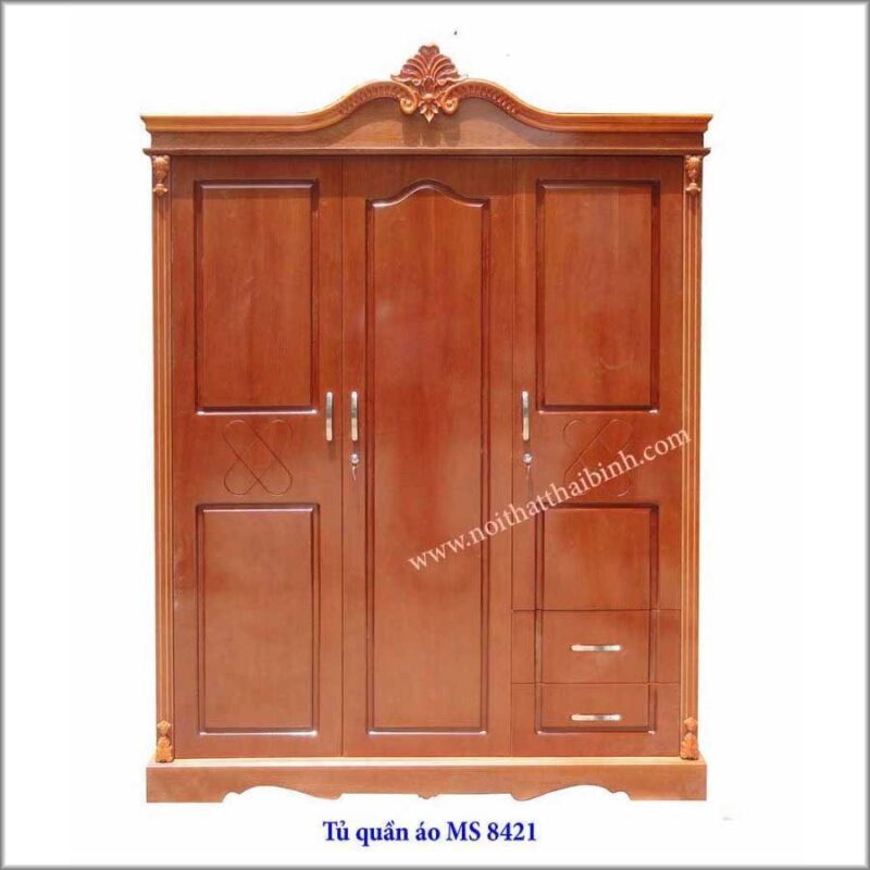 Tủ quần áo MS 8421 Giá 1m6 = 7.500.000