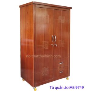 Tủ đựng quần áo nhỏ đẹp MS 9749 Giá = 4.500.000 đ