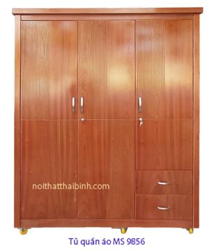 Tủ quần áo 3 cánh giá rẻ MS 9856 Giá 1m6 = 6.500.000