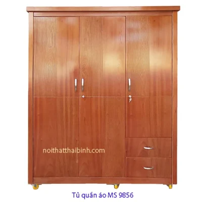 Tủ quần áo 3 cánh giá rẻ MS 9856 Giá 1m6 = 6.500.000
