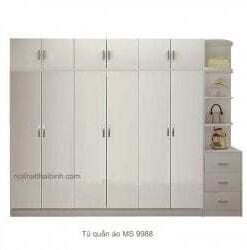 Tủ quần áo loại lớn MS 9988 Giá bán = 18.000.000 đ