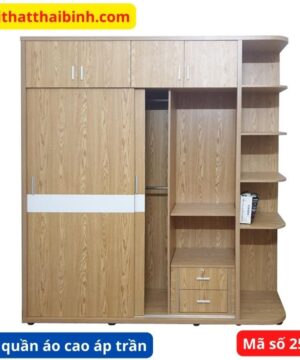 Tủ áo cao áp trần đẹp MS 2565