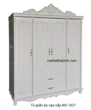Tủ quần áo phòng ngủ tân cổ điển MS 1437