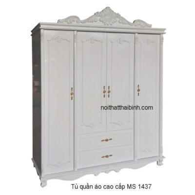 Tủ quần áo phòng ngủ tân cổ điển MS 1437