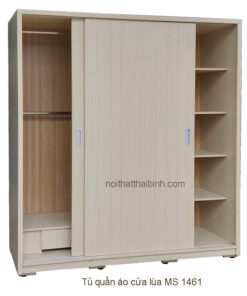 Tủ áo cánh trượt đẹp MS 1461 Giá bán= 8,000,000đ giảm còn= 7,000,000đ
