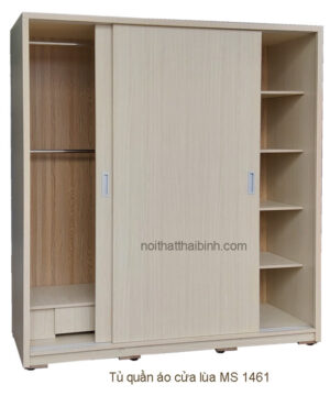 Tủ áo cánh trượt đẹp MS 1461 Giá bán= 8,000,000đ giảm còn= 7,000,000đ