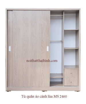 Tủ quần áo cửa lùa MS 2460