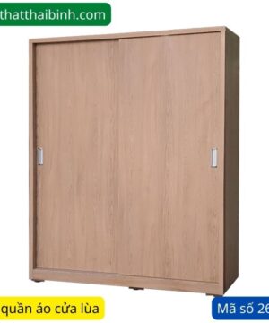 Tủ quần áo cửa lùa 2 cánh MS 2603