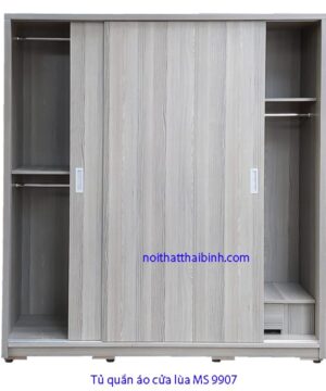 Tủ quần áo cánh trượt hiện đại MS 9907 Giá bán = 7.500.000 đ