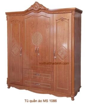 Tủ quần áo đẹp chất lượng MS 1086 Giá bán = 10.000.000 đ