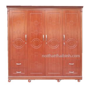 Tủ quần áo MS 9666 Giá 1m8 = 7.500.000