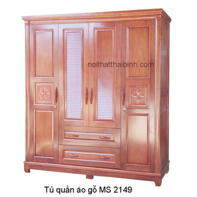 Tủ áo gỗ đẹp chất lượng MS 2149