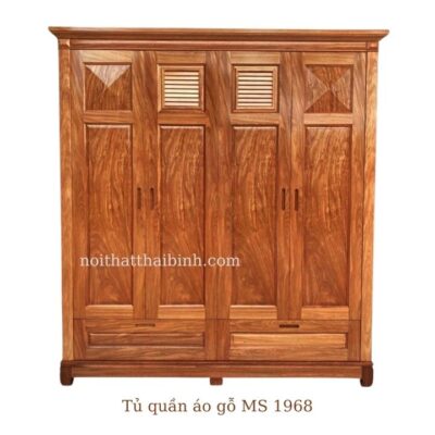 Tủ quần áo gỗ 2m MS 1968