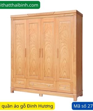 Tủ quần áo gỗ Đinh Hương MS 2725