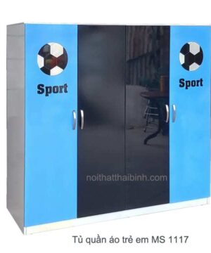 Tủ quần áo trẻ em MS 1117 Giá bán = 6.000.000 đ