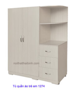 Tủ quần áo trẻ em đẹp MS 1247 Giá bán = 5.500.000đ giảm còn = 4.500.000đ