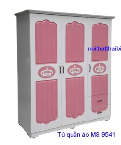 Tủ quần áo trẻ em bằng gỗ cn MS 9541 Giá 1m6 = 7.000.000