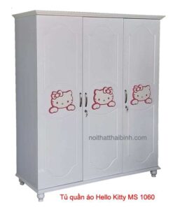 Tủ quần áo trẻ em Hello kitty MS 1060 Giá bán = 7.500.000 đ