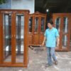Tủ rượu gỗ căm xe MS 8991  Giá : 1m2=15.600.000 - Hình ảnh 7