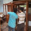 Tủ rượu gỗ căm xe MS 8991  Giá : 1m2=15.600.000 - Hình ảnh 5
