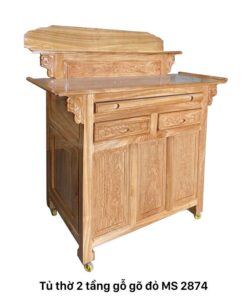 Tủ thờ 2 tầng hiện đại MS 2874 | GIAO HỎA TỐC TPHCM