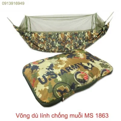 Võng dù lính chống muỗi MS 1863 | GIAO HỎA TỐC TPHCM