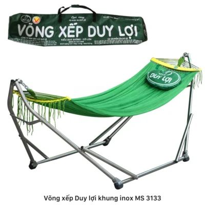 Võng xếp duy lợi inox MS 3133 | Thương hiệu DUY LỢI Chính Hãng