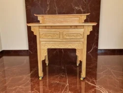 Hướng dẫn bố trí bàn thờ gỗ hợp phong thủy