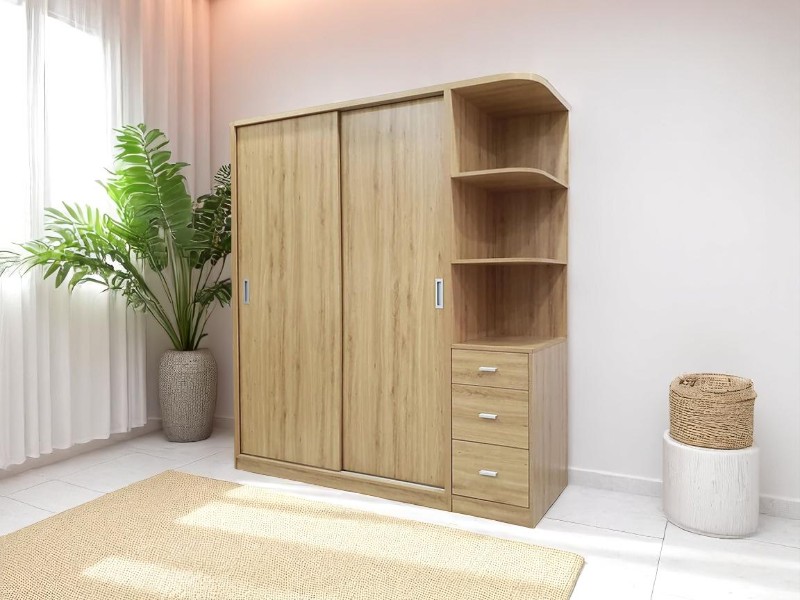 5 cách bố trí đèn cho tủ quần áo